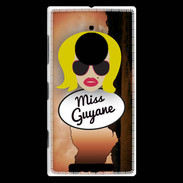 Coque Nokia Lumia 830 Miss Guyane Blonde