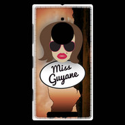 Coque Nokia Lumia 830 Miss Guyane Chatain