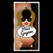 Coque Nokia Lumia 830 Miss Guyane Rousse
