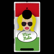 Coque Nokia Lumia 830 Miss Italie Blonde