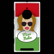 Coque Nokia Lumia 830 Miss Italie Rousse
