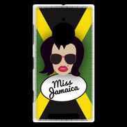 Coque Nokia Lumia 830 Miss Jamaica Brune