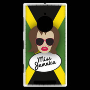 Coque Nokia Lumia 830 Miss Jamaica Chatain