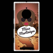 Coque Nokia Lumia 830 Miss Martinique Black