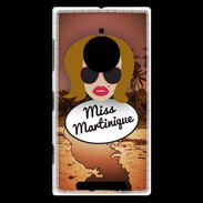 Coque Nokia Lumia 830 Miss Martinique Rousse