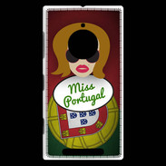 Coque Nokia Lumia 830 Miss Portugal Rousse