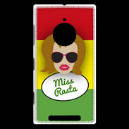 Coque Nokia Lumia 830 Miss Rasta Rousse