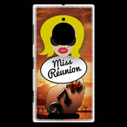 Coque Nokia Lumia 830 Miss Réunion Blonde