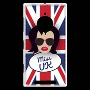 Coque Nokia Lumia 830 Miss UK Brune