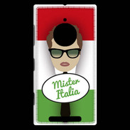 Coque Nokia Lumia 830 Mister Italie Chatain