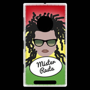 Coque Nokia Lumia 830 Mister Rasta Blanc