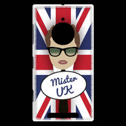 Coque Nokia Lumia 830 Mister UK Chatain