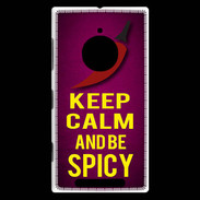 Coque Nokia Lumia 830 Keep Calm and Be Spicy Rose
