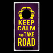 Coque Nokia Lumia 830 Keep Calm and Take o road 2 Violet
