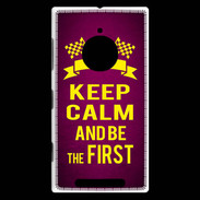 Coque Nokia Lumia 830 Keep Calm and Be the First Rose