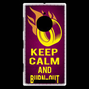 Coque Nokia Lumia 830 Keep Calm and Burn Out Rose