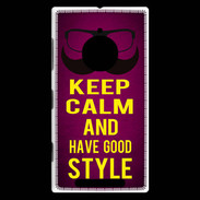 Coque Nokia Lumia 830 Keep Calm and Have a good Style Rose