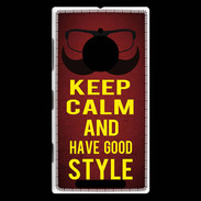 Coque Nokia Lumia 830 Keep Calm and Have a good Style Rouge