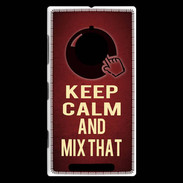 Coque Nokia Lumia 830 Keep Calm and Mix That Rouge