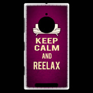 Coque Nokia Lumia 830 Keep Calm and Reelax Rose