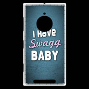 Coque Nokia Lumia 830 I have Swag bleu ZG