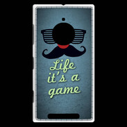 Coque Nokia Lumia 830 Life It's a game ZG