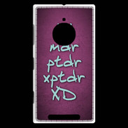 Coque Nokia Lumia 830 LOL MDR Rose ZG
