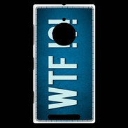 Coque Nokia Lumia 830 WTF bleu ZG