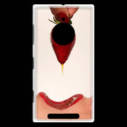 Coque Nokia Lumia 830 Plaisir et fraise PR20