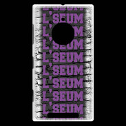 Coque Nokia Lumia 830 L'seum violet