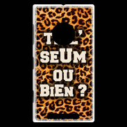 Coque Nokia Lumia 830 Ta l'seum ou bien Léopard
