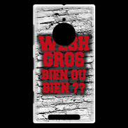 Coque Nokia Lumia 830 Wesh Gros Rouge
