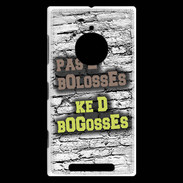 Coque Nokia Lumia 830 Pas 2 bolosses sur fond en brique