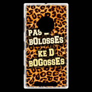 Coque Nokia Lumia 830 Pas 2 bolosses Léopard