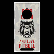 Coque Nokia Lumia 830 Keep calm pitbull 2 ZG