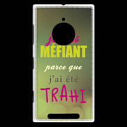Coque Nokia Lumia 830 Méfiant trahis ZG