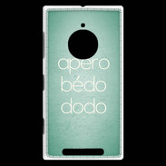 Coque Nokia Lumia 830 Apéro bédo dodo Vert ZG