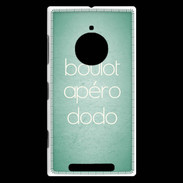 Coque Nokia Lumia 830 Boulot Apéro Dodo Vert ZG