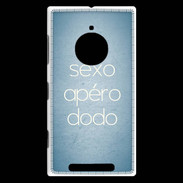 Coque Nokia Lumia 830 Sexo Apéro Dodo Bleu ZG
