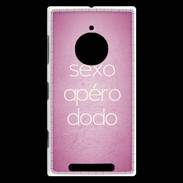 Coque Nokia Lumia 830 Sexo Apéro Dodo rose ZG