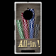 Coque Nokia Lumia 830 Poker all in