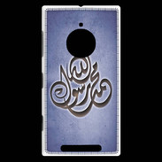 Coque Nokia Lumia 830 Islam H Bleu