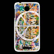 Coque HTC Desire 510 Symbole de la paix Imagine