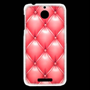 Coque HTC Desire 510 Capitonnage Rose