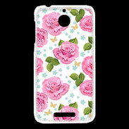 Coque HTC Desire 510 Vintage Rose 3