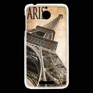 Coque HTC Desire 510 Tour Eiffel vertigineuse vintage