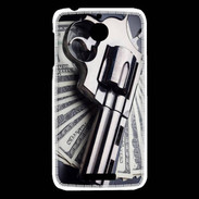 Coque HTC Desire 510 Arme et Dollars