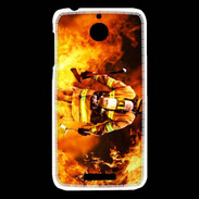 Coque HTC Desire 510 Pompiers Soldat du feu 2
