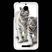 Coque HTC Desire 510 Tigre blanc