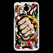Coque HTC Desire 510 Graffiti free fight